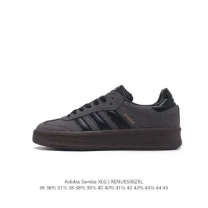 Adidas Samba Xlg Thick Sole Casual Sneakers for Men and Women