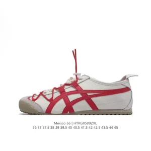 Onitsuka Tiger Mexico 66 Classic Retro Unisex Sneakers Leather Comfortable