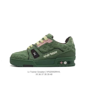 Louis Vuitton Trainer Sneaker Low Basketball Shoe by Virgil Abloh