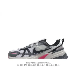Nike V2K Run Retro Running Shoe with Cushioning and Stability