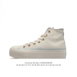 Converse Chuck Taylor All Star 1970S High Milky White Blue Vintage Sneakers