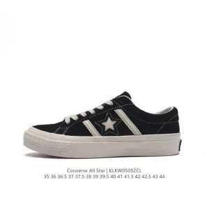 Converse One Star Oxsuede Red Wine Black Low Top Vulcanized Shoes