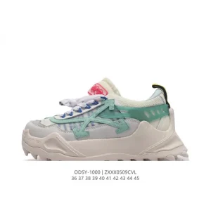 Off-White C O Odsy-1000 Sneakers Mountain Boots Vintage Logo Fusion Design