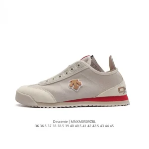 Descente Chron Series Vintage Unisex Canvas Sneakers