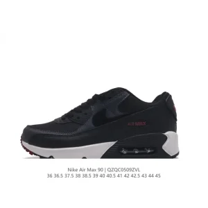 Nike Air Max 90 Men's Running Shoes Leather Mesh Vintage Style