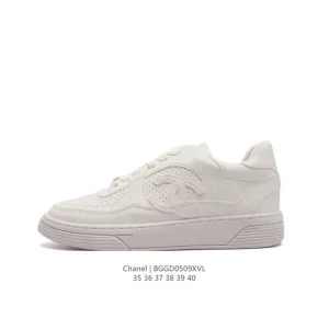 Chanel 2023 Classic White Sneakers for Women