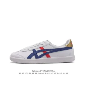 ASICS Tokuten Unisex Retro Running Sneaker Leather Casual Shoe