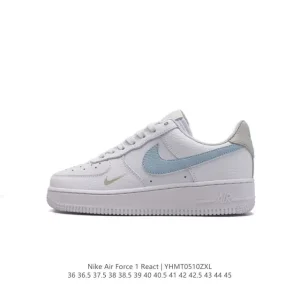 Nike Air Force 1 React QS Low Top Sneakers for Men and Women