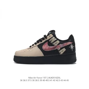 Nike Air Force 1 '07 Low CW2280 White Leather Sneakers for Men and Women