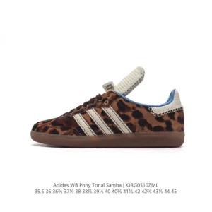 Adidas Samba Pony Tonal Classic Sneakers Vintage Football Style