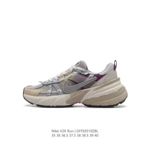 Nike V2K Run Retro Running Shoes - Vintage Style with Modern Cushioning
