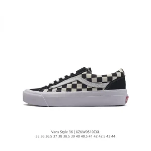 Vans Style 36 Low Top Canvas Skate Shoes for Men and Women
