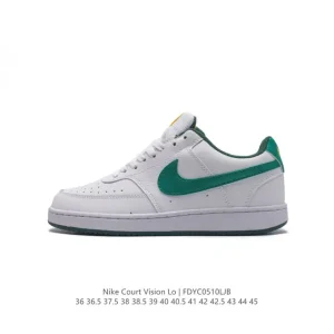 Nike Court Vision Low Vintage Leather Basketball Sneakers for Men and Women