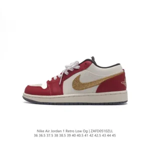 Jordan Air Jordan 1 Low Retro Basketball Shoes for Men and Women