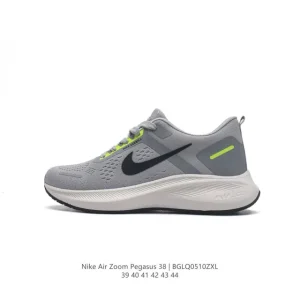 Nike Air Zoom Pegasus 38 Running Shoes for Men with React Foam and Zoom Air Cushioning