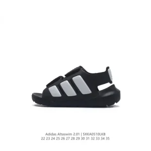 Adidas Altaswim 2.01 Kids Summer Beach Sandals with Velcro Strap