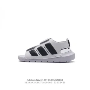 Adidas Altaswim 2.01 Kids Summer Beach Sandals with Velcro Straps