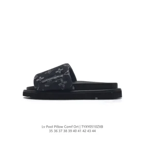 Louis Vuitton Men's Women's Classic Slippers Beach Sandals