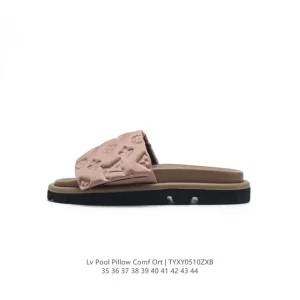 Louis Vuitton LV Embossed Slippers for Men and Women