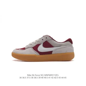 Nike SB Force 58 Skateboarding Shoes with Cupsole and Ventilation