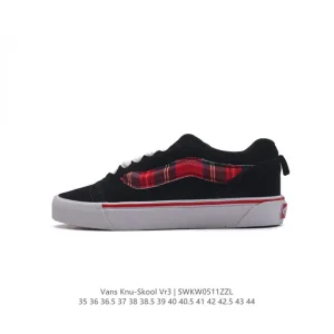 Vans Kun Skool Low Top Vulcanized Skate Shoes for Men and Women