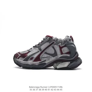 Balenciaga 3XL Sneaker Vintage Track Runner with Foam Sole
