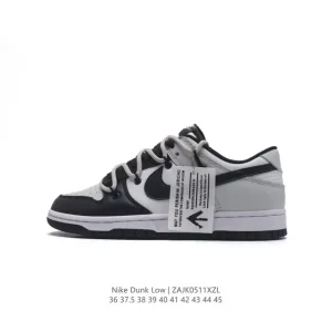 Nike Dunk Low Panda Black Grey SB Deconstruction High Street Shoes
