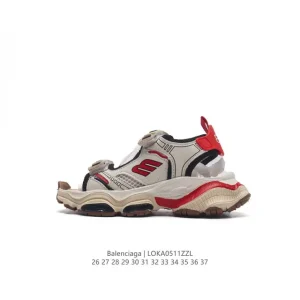 Balenciaga Kids Summer Sandals with Anti-Odor Technology