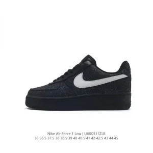 Nike Air Force 1 Low 07 Leather Casual Shoes for Men and Women