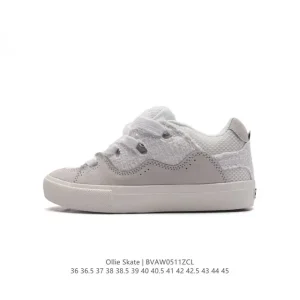 Ollie Skate Bread Shoe Ice Blue Low Top Unisex Skateboarding Shoes