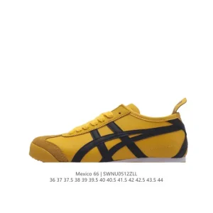 ASICS Onitsuka Tiger Mexico 66 Classic Retro Leather Sneakers