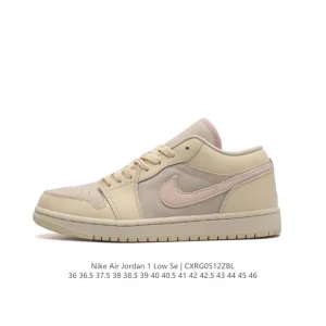 Jordan Air 1 Low Retro Classic Leather Basketball Shoes