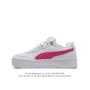 Puma Slipstream Lo Laces Retro Fashion Thick Sole Casual Sneakers