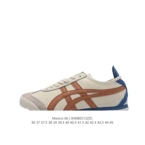 Onitsuka Tiger Mexico 66 Classic Retro Unisex Sneakers Leather Comfortable