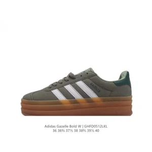 Adidas Gazelle Bold Women's Chunky Sole Retro Sneakers