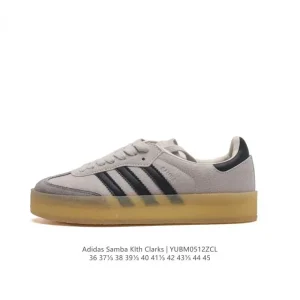 Adidas Kith Clarks Originals 8th Street Samba Low Top Sneakers
