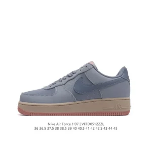 Nike Air Force 1 Low 07 Men's Women's Casual Sneakers with Air Cushioning