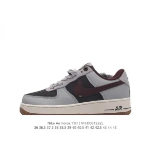 Nike Air Force 1 '07 Low White Leather Sneakers for Men and Women