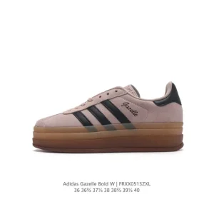 Adidas Gazelle Bold Retro Thick Sole Women's Sneakers Vintage Style