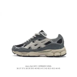 ASICS GEL-NYC Retro Street Style Running Shoes with Gel Cushioning and Foam Sole