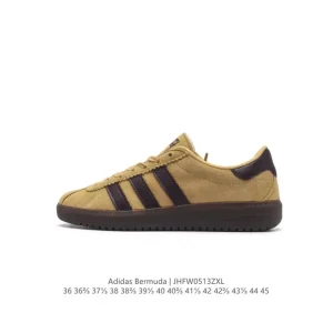 Adidas Originals Bermuda Low-Top Sneakers with Macaron Colors