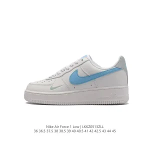 Nike Air Force 1 '07 Low White Leather Casual Sneakers