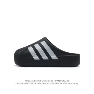 Adidas Originals Adifom Superstar Clog Shoe with Sustainable Materials and Three Stripes