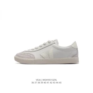 Veja Esplar White Leather Sneakers for Men and Women
