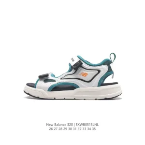 New Balance Kids Sandals Summer Beach Shoes with Velcro Strap