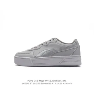Puma Oslo Maja Wn'S 2024 Chunky Sole Retro Leather Sneakers