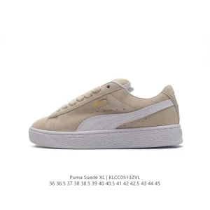 PUMA Suede XL Low Top Retro Leather Sneakers for Men and Women