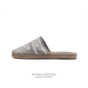Dior Classic Fisherman Sandals with Iconic Logo for Women