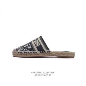 Dior Classic Fisherman Sandals with Iconic Logo Design