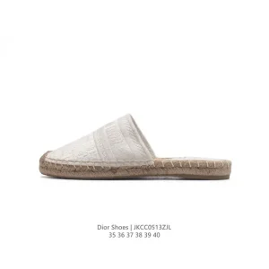Dior Classic Logo Fisherman Sandals for Women